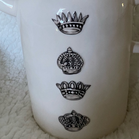 🌸SOLD🌸RAE DUNN 2014 Crown Teapot Extremely RARE - Picture 14 of 16